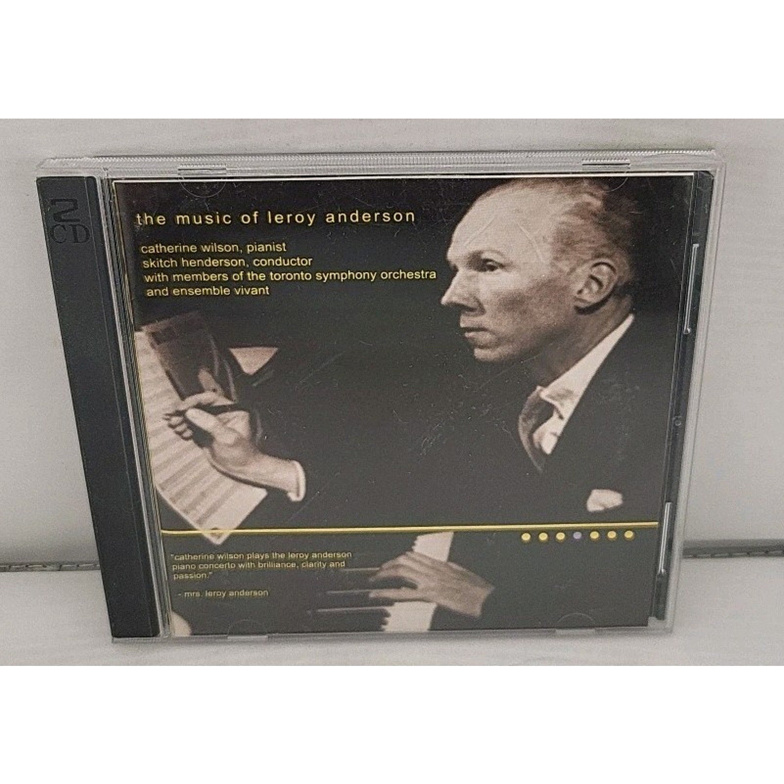 The Music Of Leroy Anderson, Catherine Wilson, Pianist CD 2 Disc