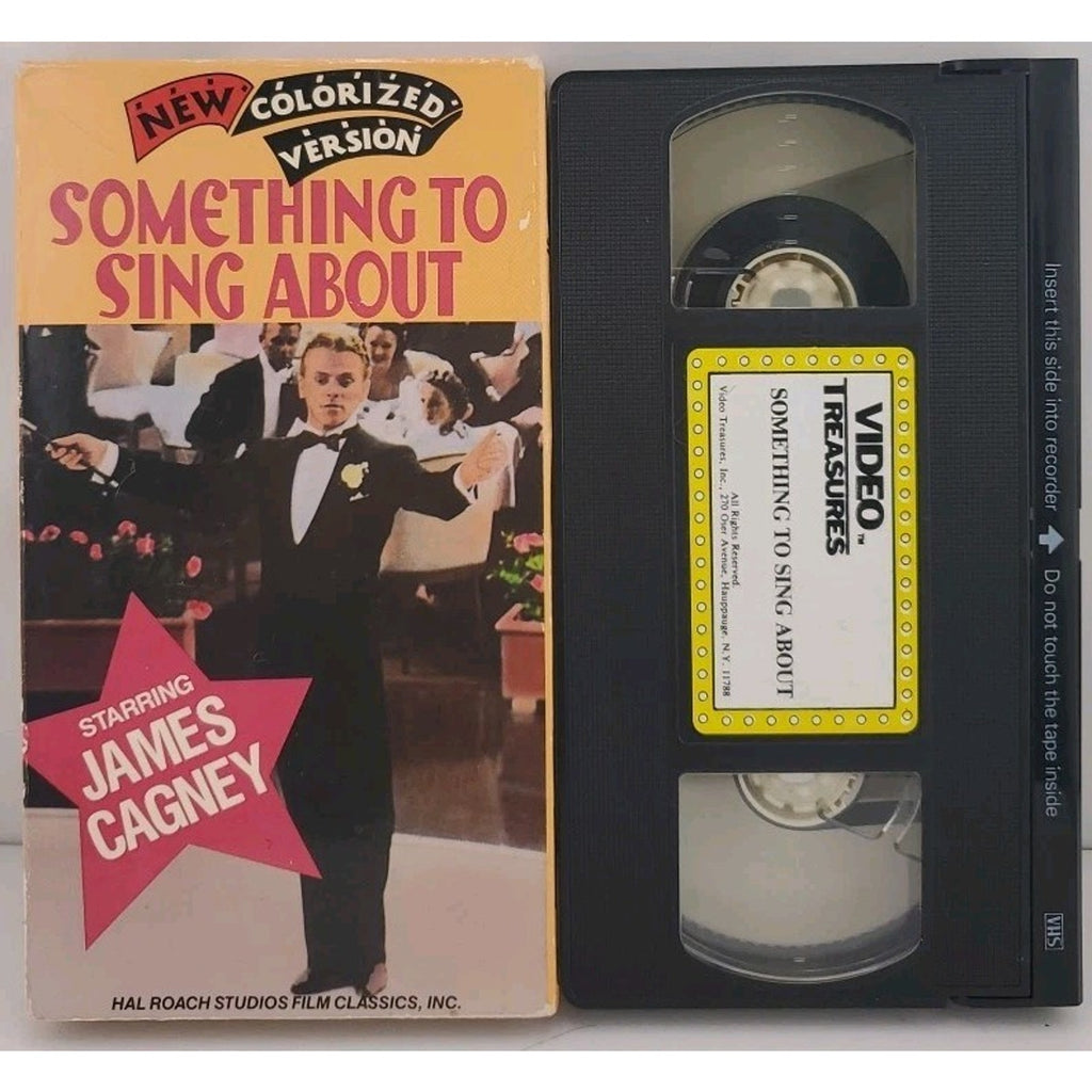 Something To Sing About New VHS 1937