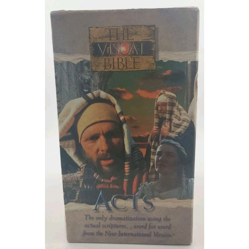The Visual Bible Acts Volume 1-4 VHS Box Set
