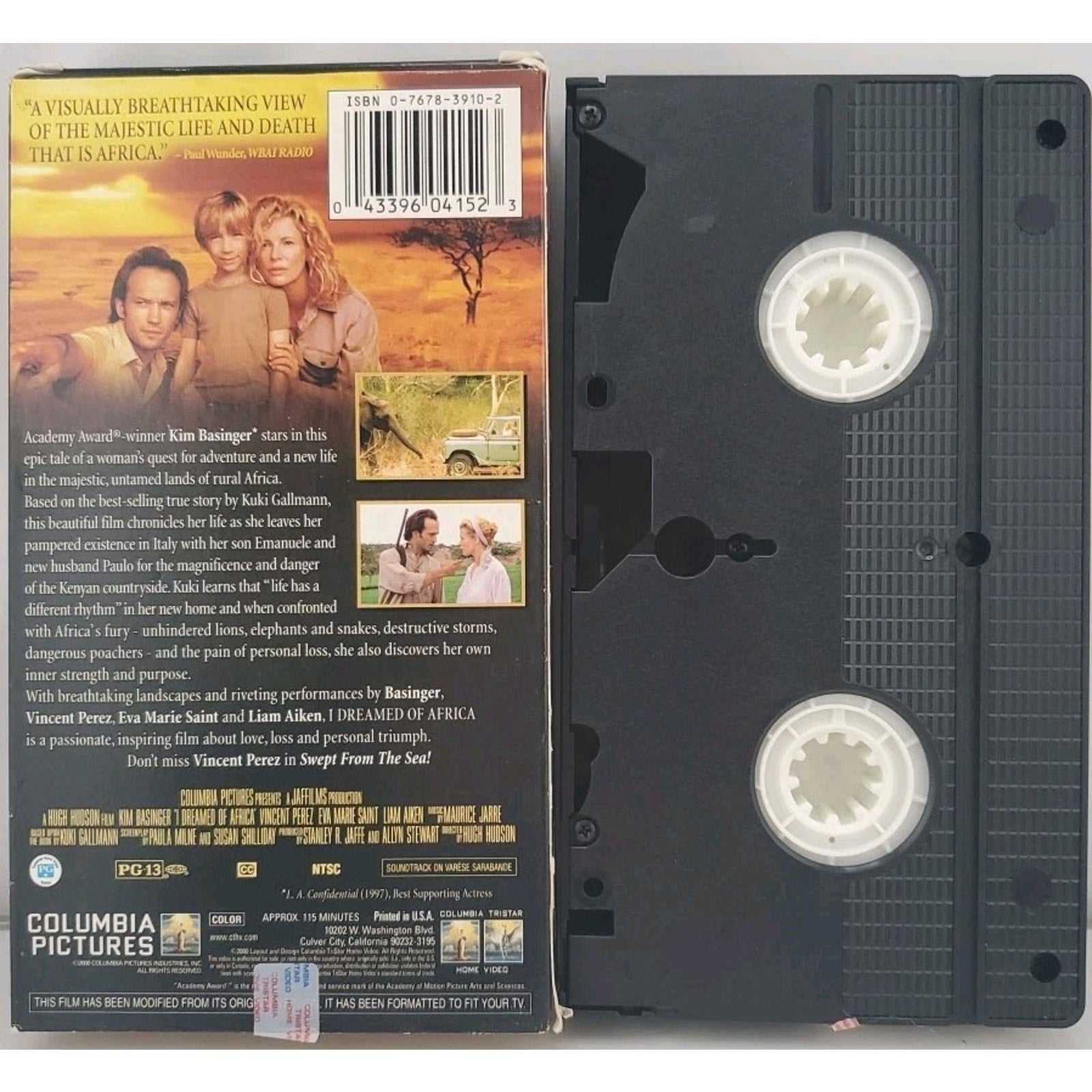 I Dreamed of Africa (VHS, 2000)