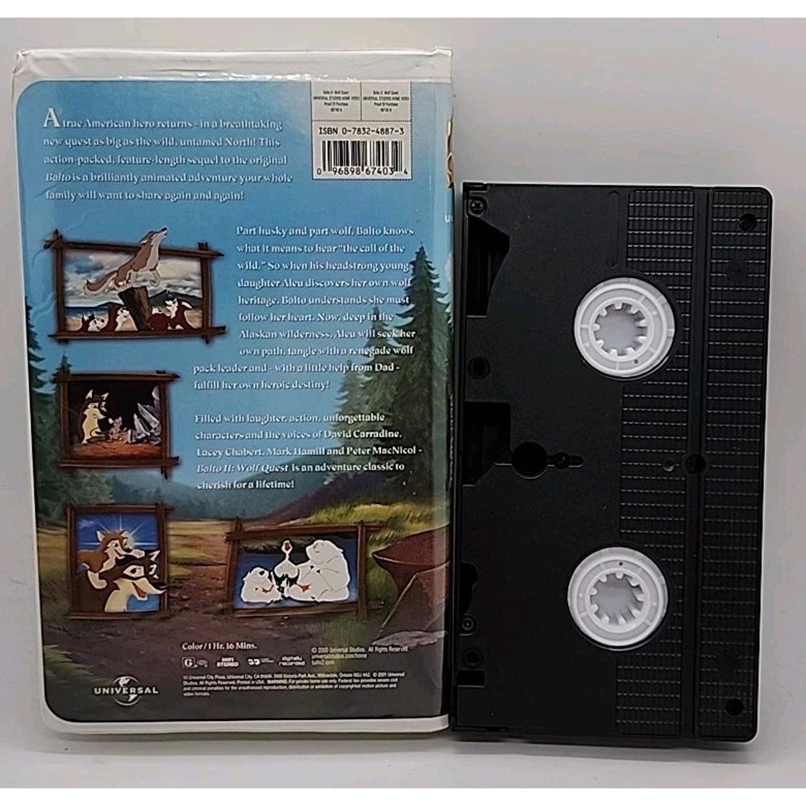 Balto 2 Wolf Quest (VHS, 2001)
