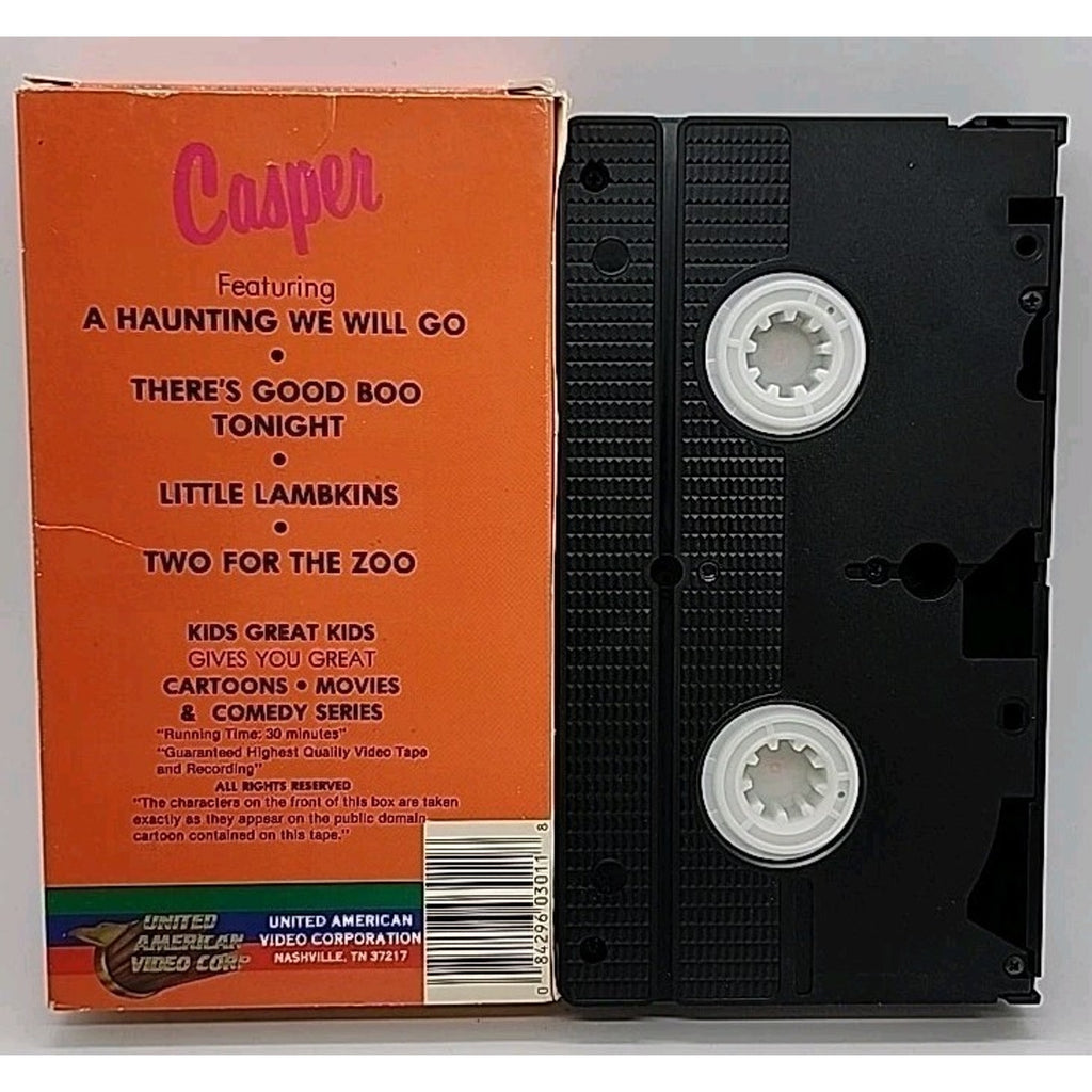 Casper The Friendly Ghost And Friends - Cartoon Classics (VHS)