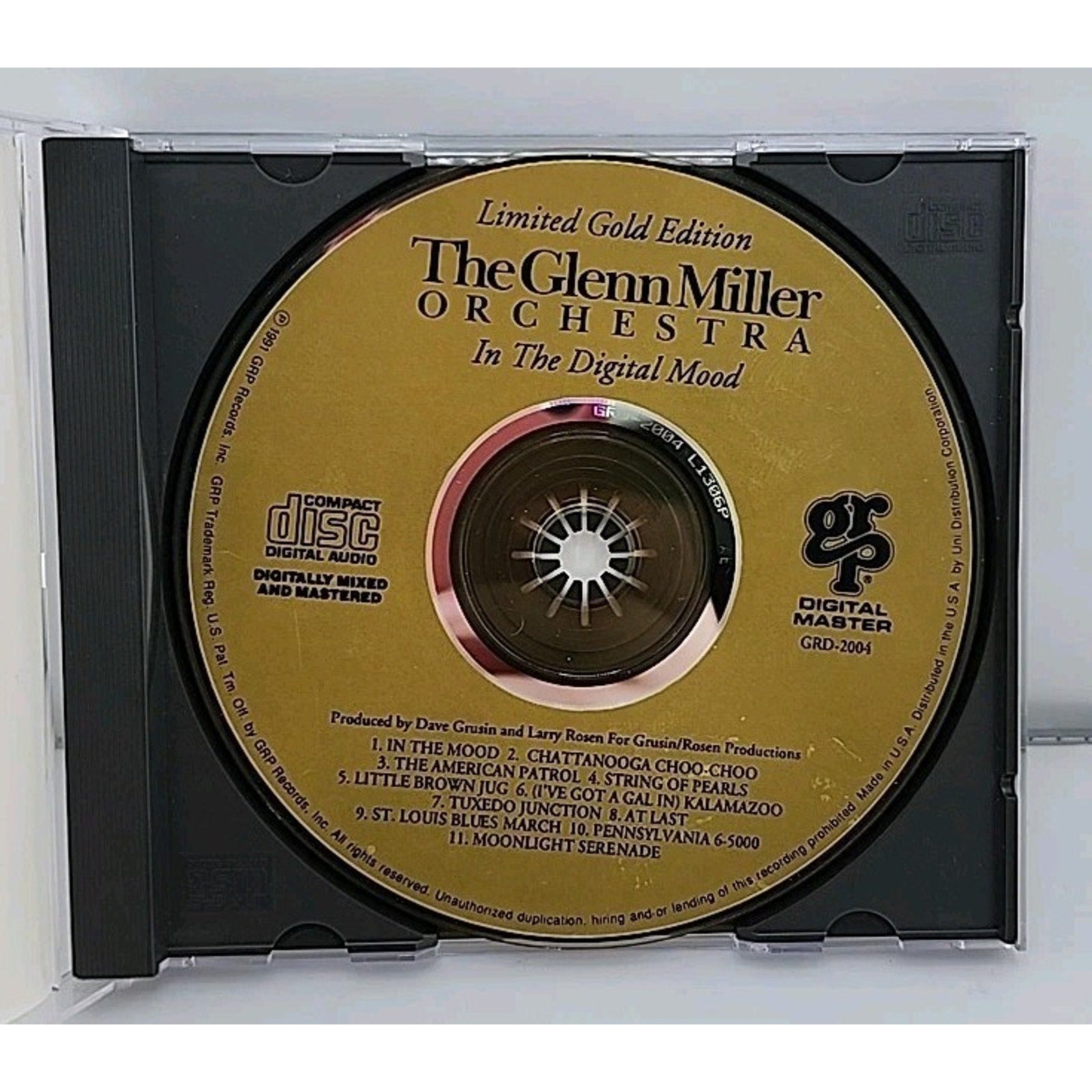 In a Digital Mood by Glenn Miller (CD, 1991)