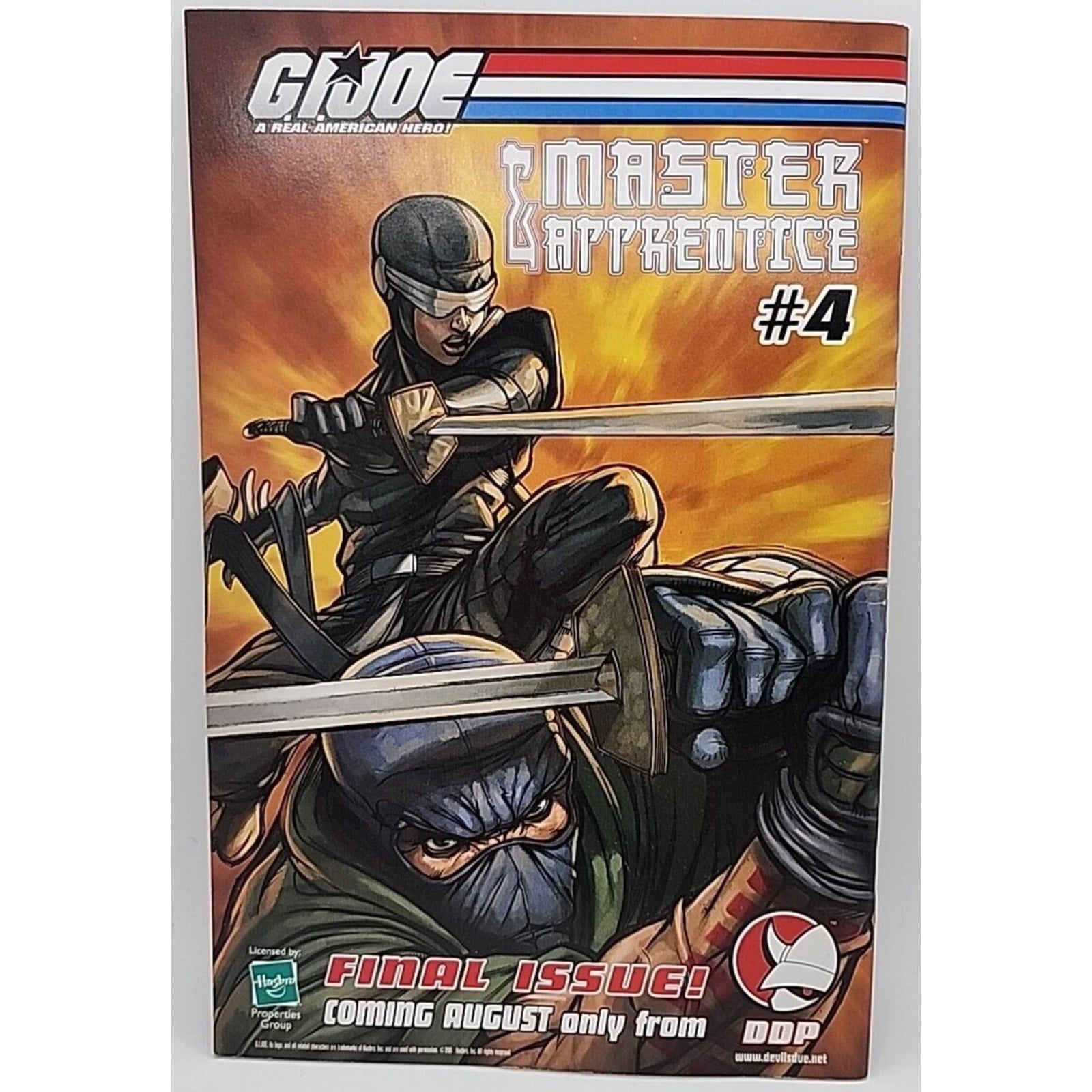 GI Joe DDP Master & Apprentice Comic Book Issue #3