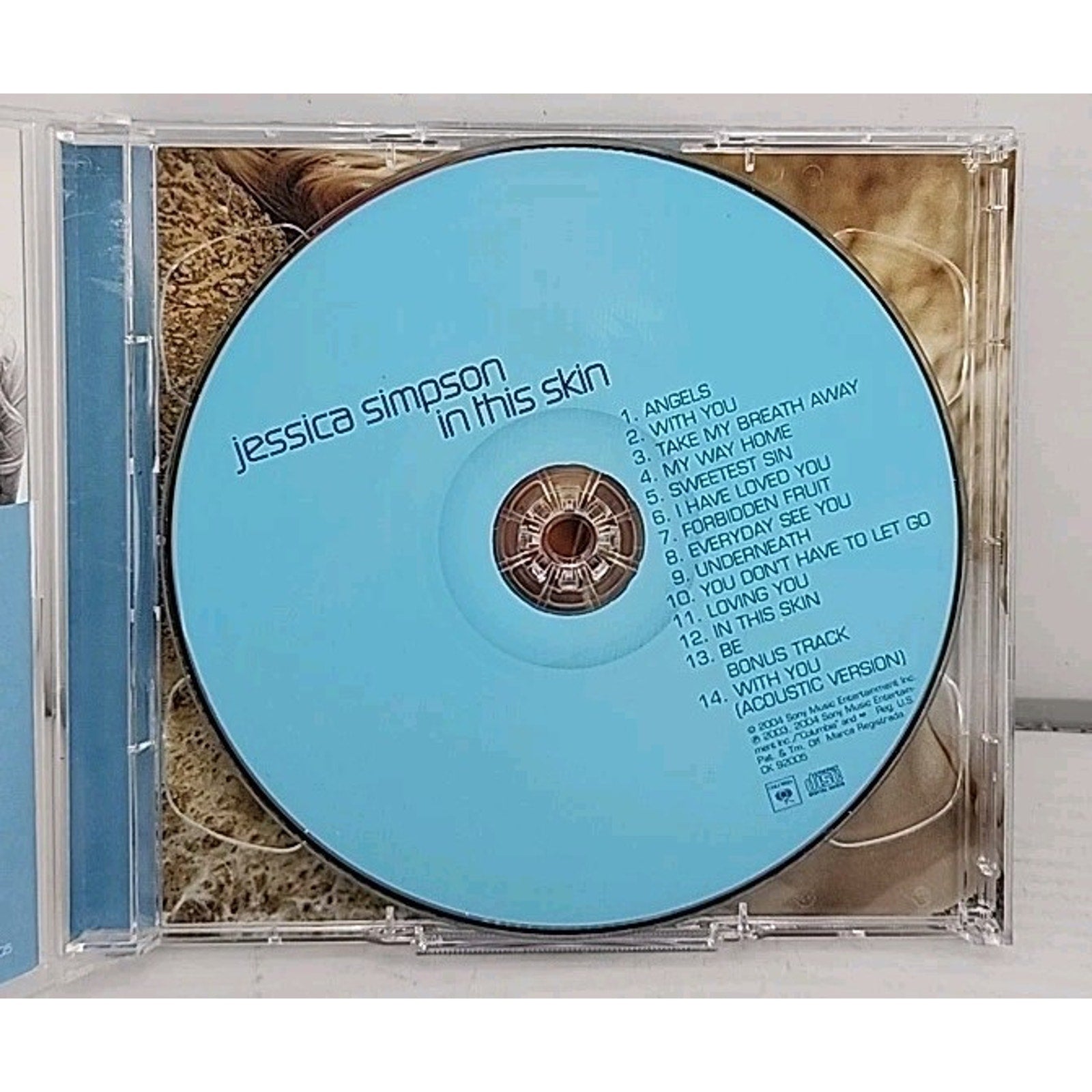 In This Skin [Bonus Tracks & DVD] [Limited] by Jessica Simpson (CD, Mar-2004, 2