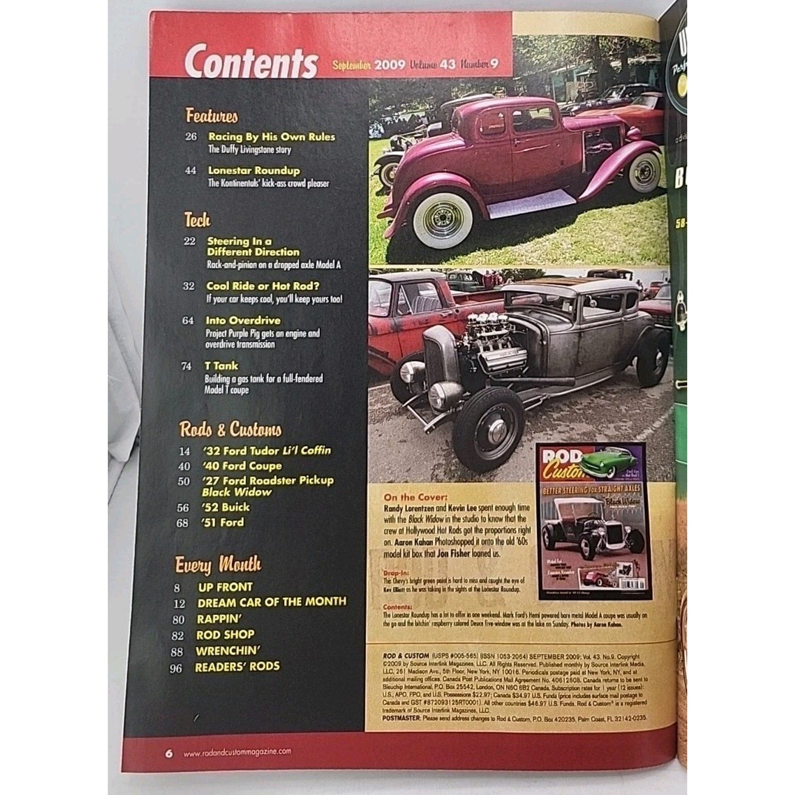 Rod & Custom Magazine - September 2009 - Volume 43 Number 9