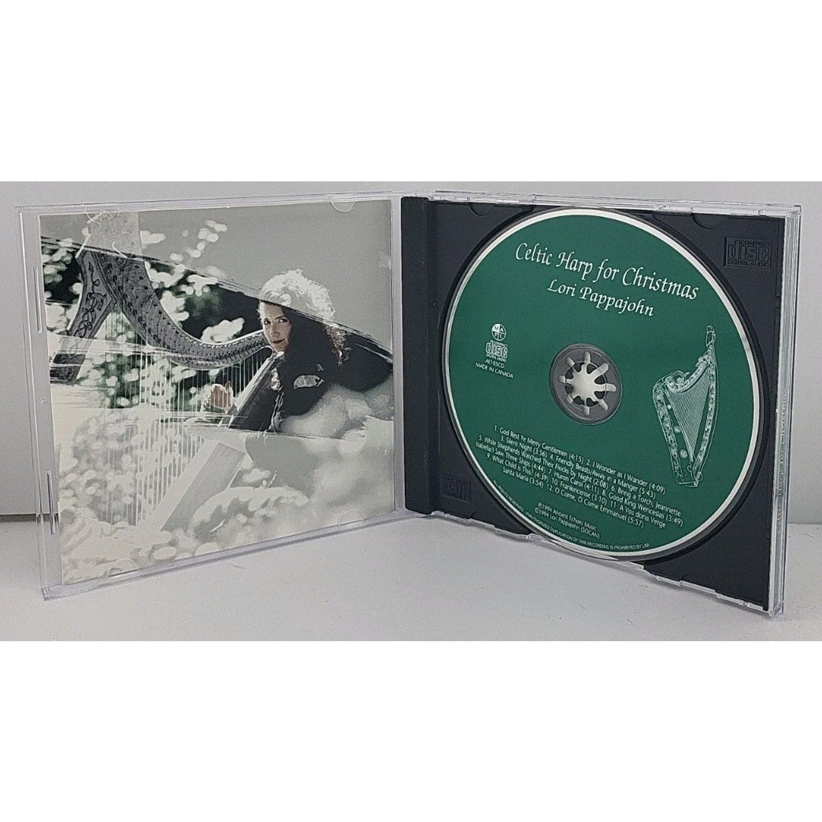 Celtic Harp for Christmas by Lori Pappajohn (CD, Jan-2001, New Sounds Music)