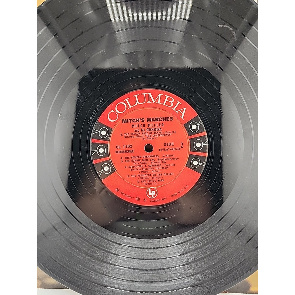 Mitch Miller And His Orchestra – Mitch's Marches Vinyl LP Columbia – CL 1102
