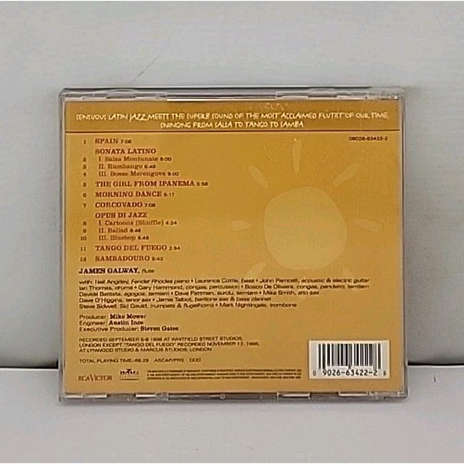 Tango Del Fuego by Galway, James (CD, 1999)