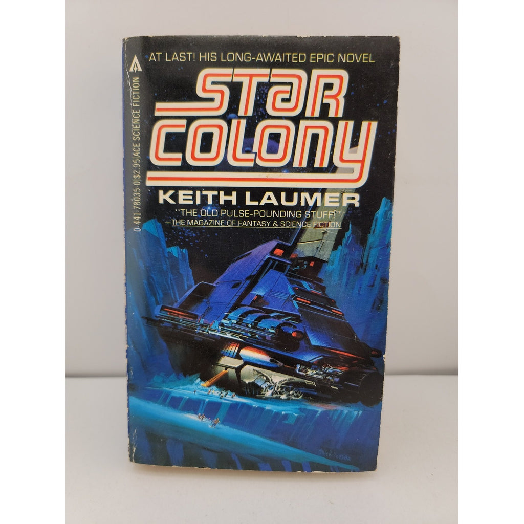 Keith Laumer Star Colony Vintage Scifi Paperback Book 1983 Ace 4th Print