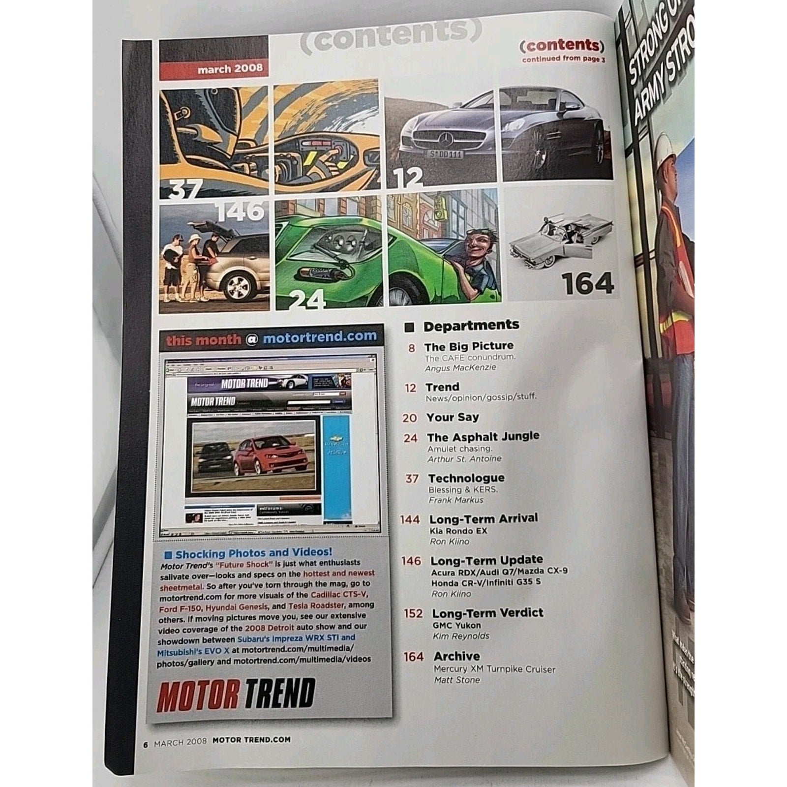 Motor Trend Magazine March 2008