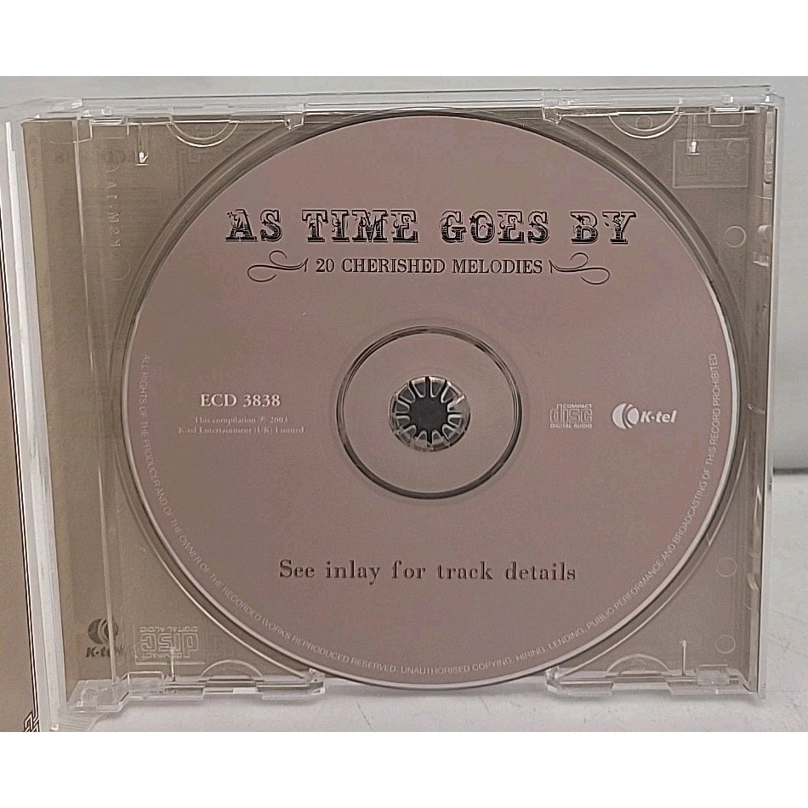 As Time Goes By CD 20 Cherished Melodies