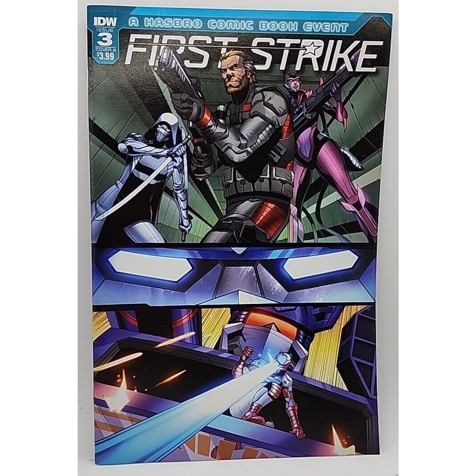 First Strike A Hasbro Comic Book Event Issue 3 Cover B IDW