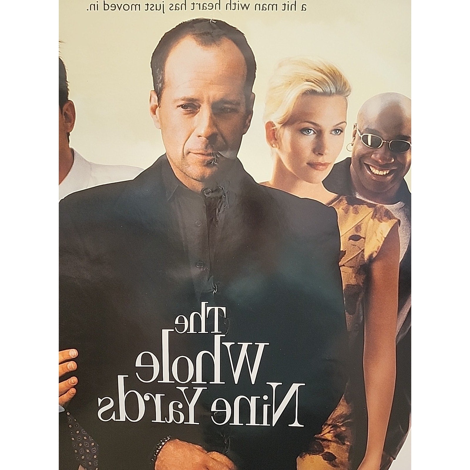 The Whole Nine Yards Original Movie Poster DS 27x40 Matthew Perry Bruce Willis