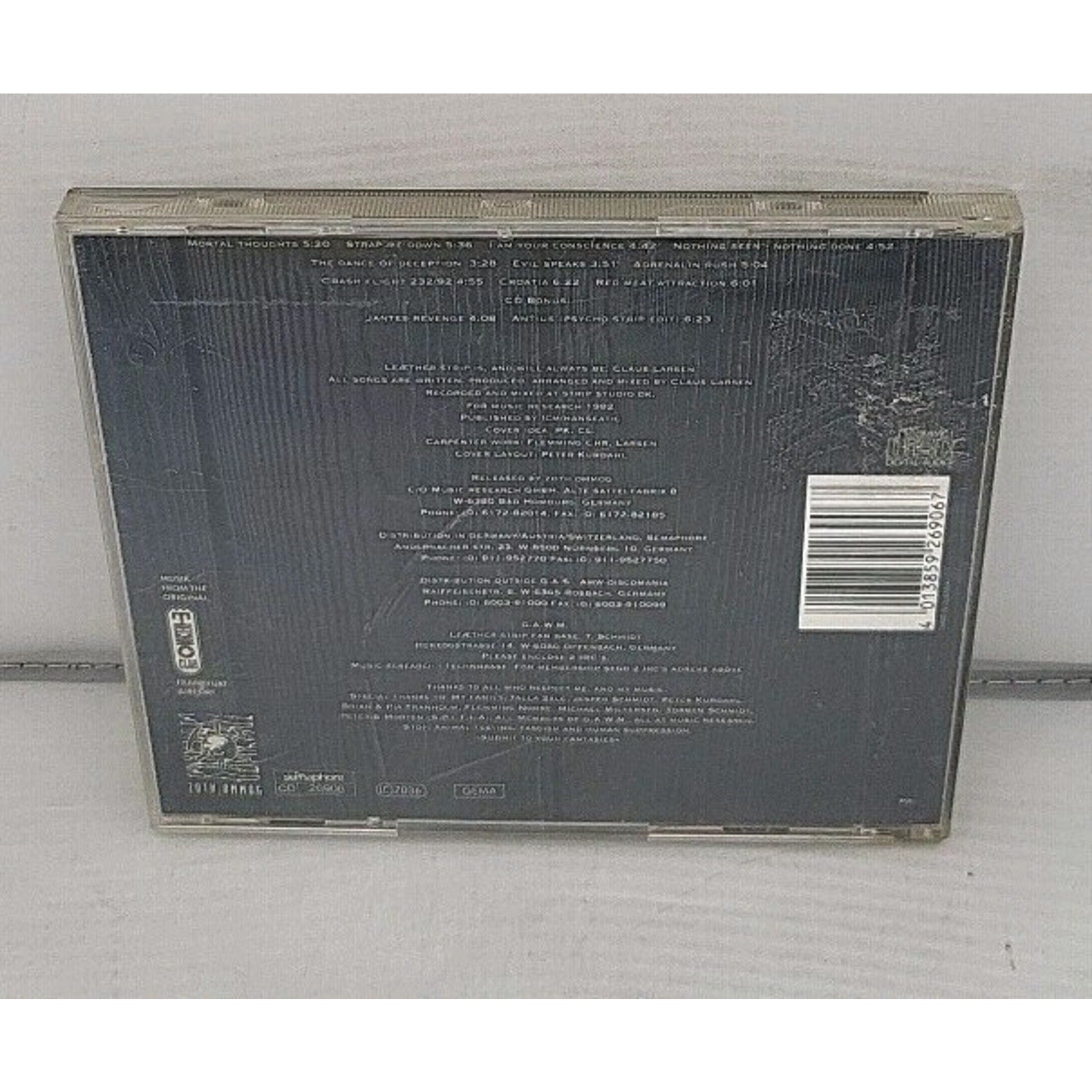 Leæther Strip Solitary Confinement CD