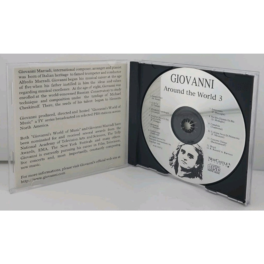 Around the World with Giovanni Three Music CD Album