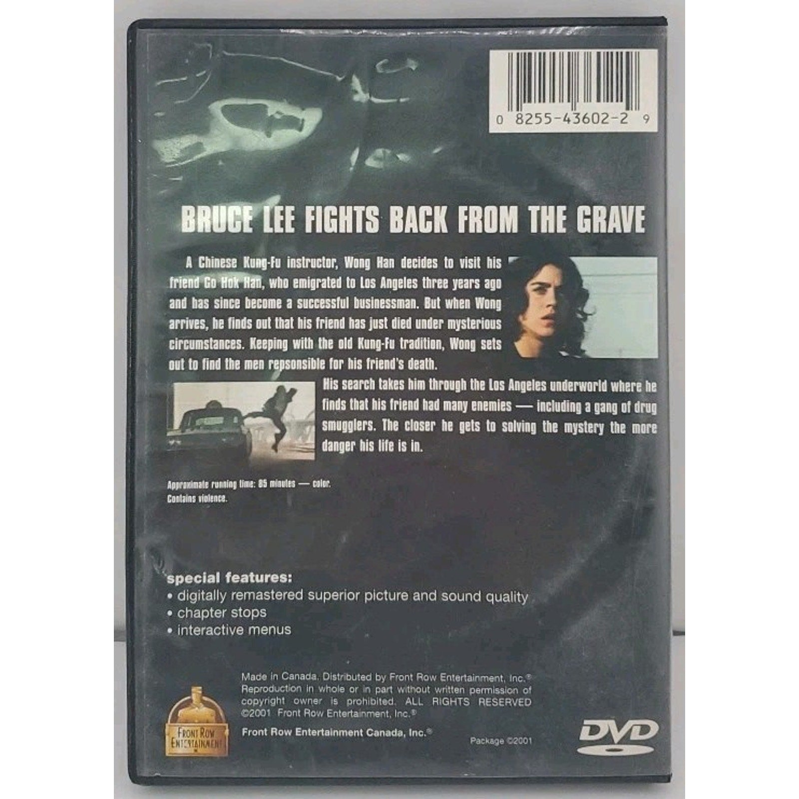 Bruce Lee Fights Back From The Grave DVD