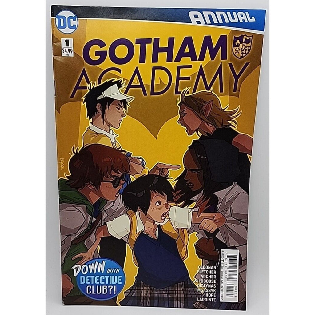 Gotham Academy Annual # 1 Karl Kerschl Cover DC Comics 2016