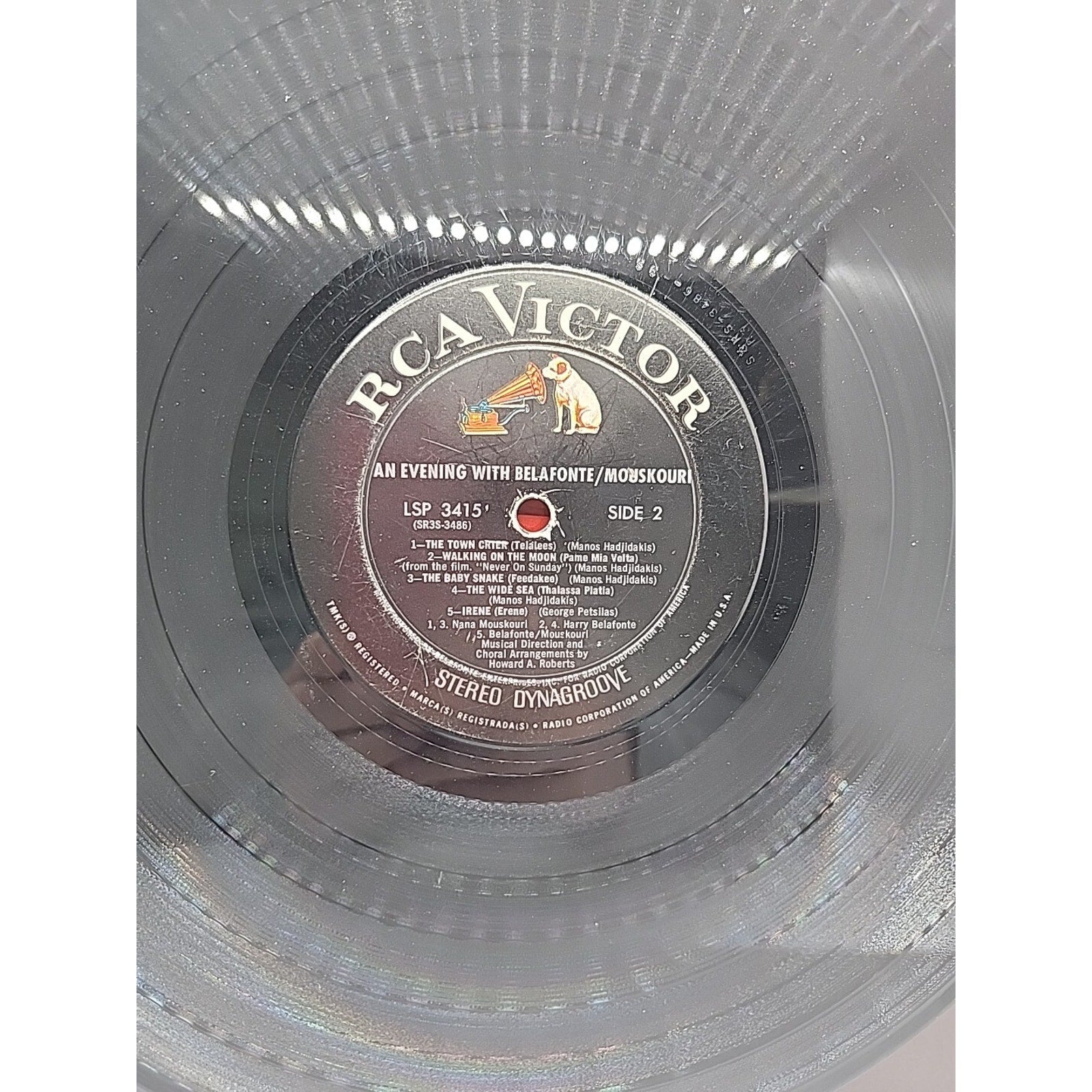 An Evening With Belafonte/ Mouskouri (Record)