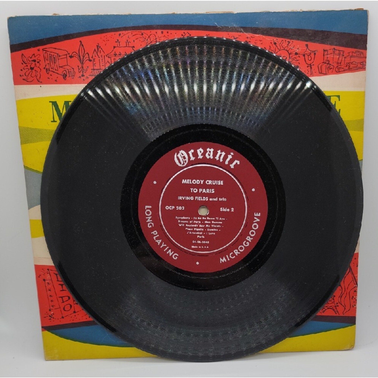 Melody Cruise To Paris Irving Fields Record
