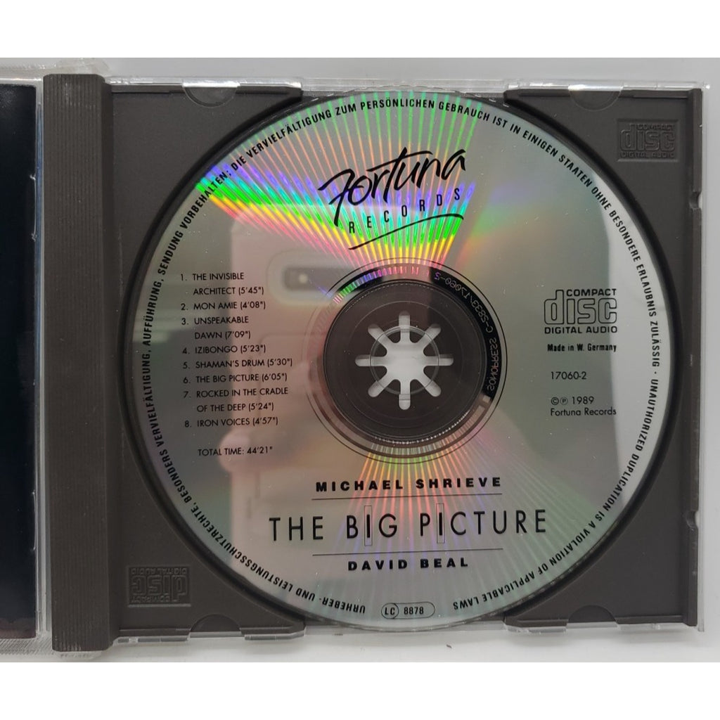 Shrieve/Beal : Big Picture by Michael Shrieve (CD, 1992)
