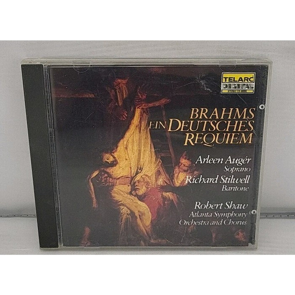 German Requiem by Brahms / Auger / Stilwell / Shaw / Aso (CD, 1990)
