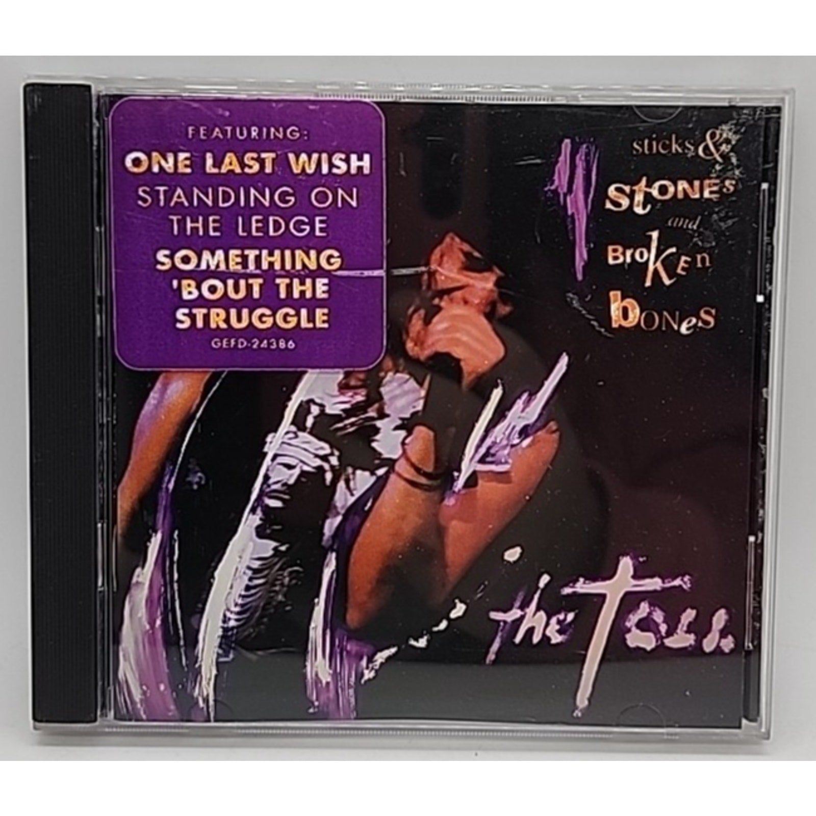 Sticks&Stones&Broken by Toll (CD, Aug-1991, DGC)