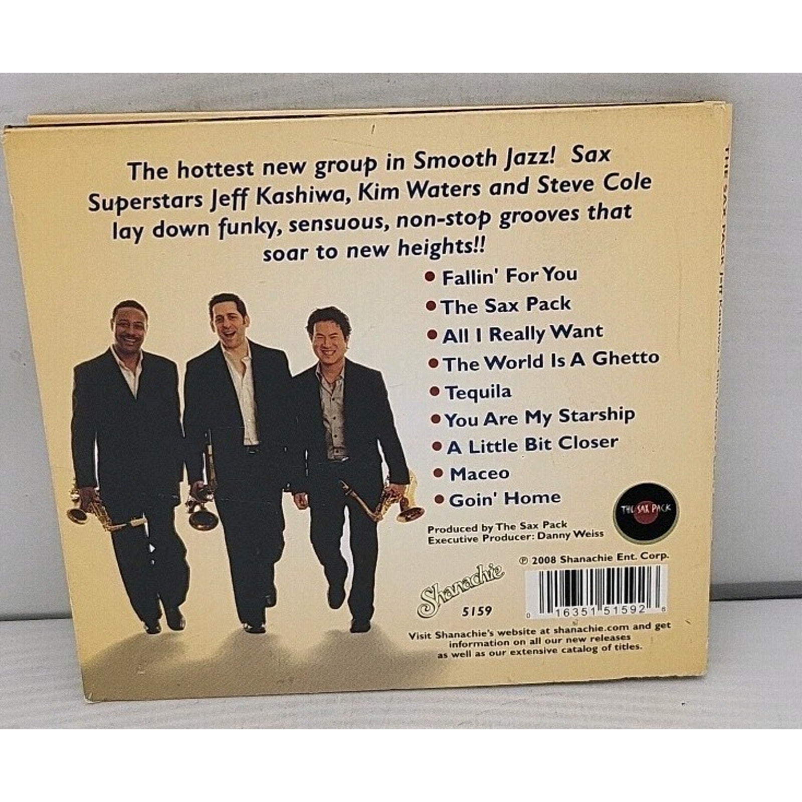 The Sax Pack by The Sax Pack (CD, 2008) *Signed*