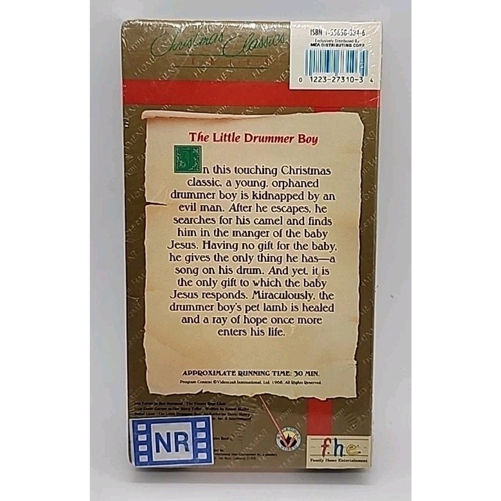The Little Drummer Boy (VHS, 1993) *Brand New*