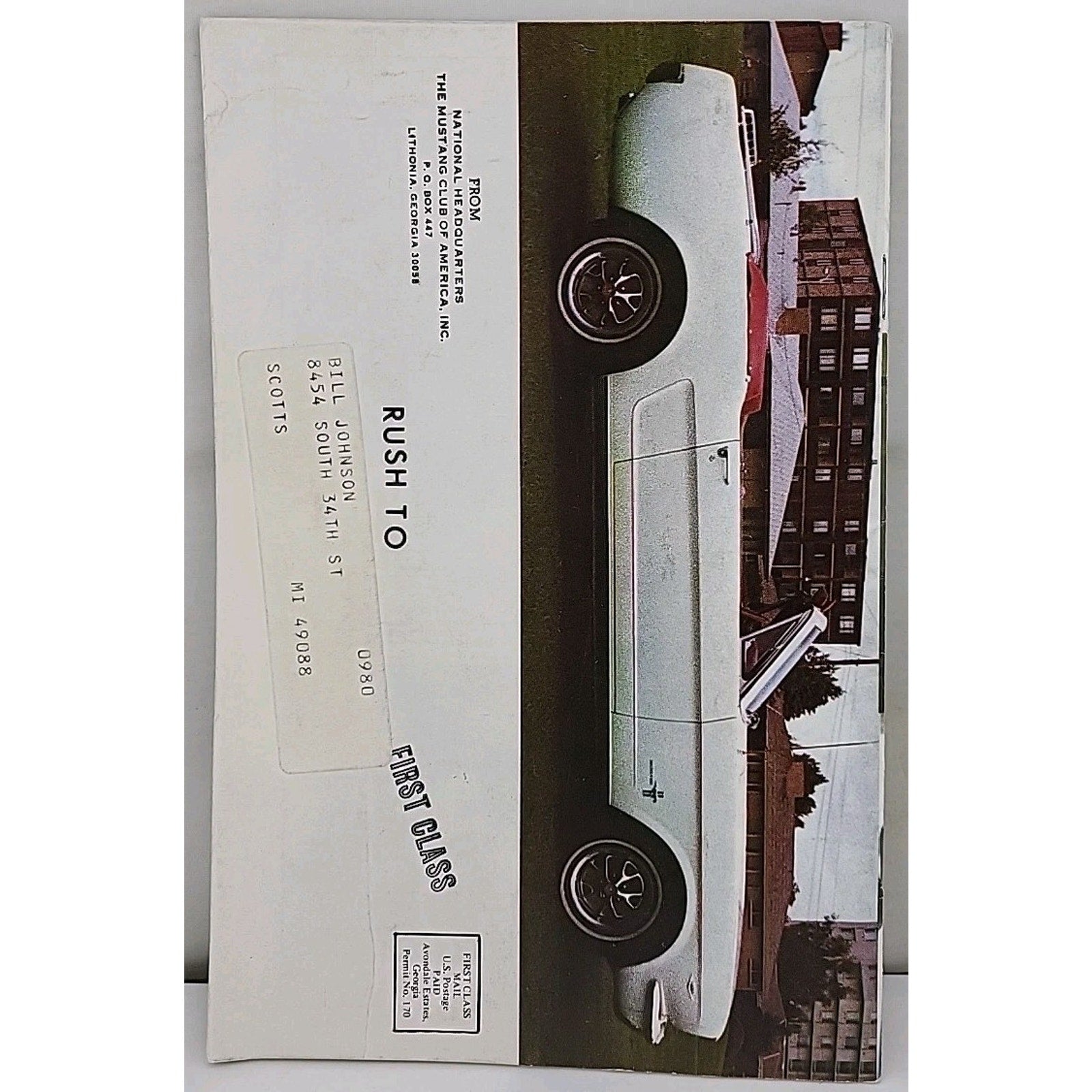 Mustang Times Magazine - The Mustang Club Of America - December 1979 -