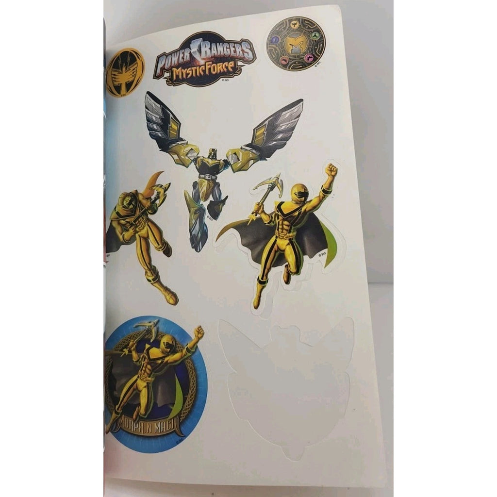 Power Rangers Mystic Force Code Busters Book