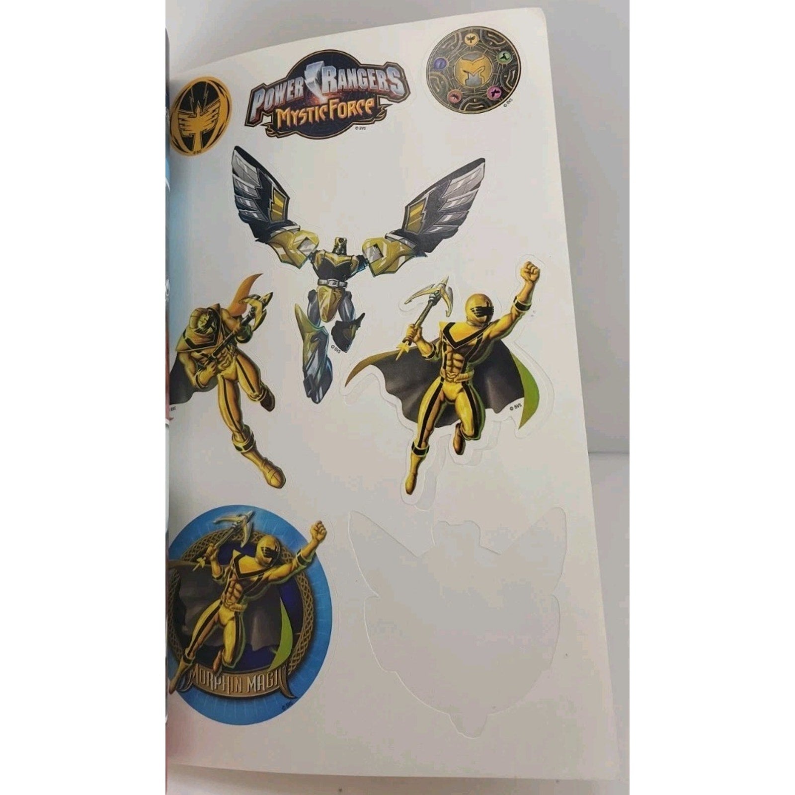 Power Rangers Mystic Force Code Busters Book