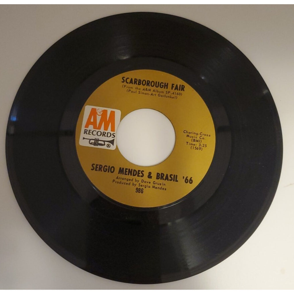 Sergio Mendes & Brasil 66 - Scarborough Fair / Canto Triste (Record)