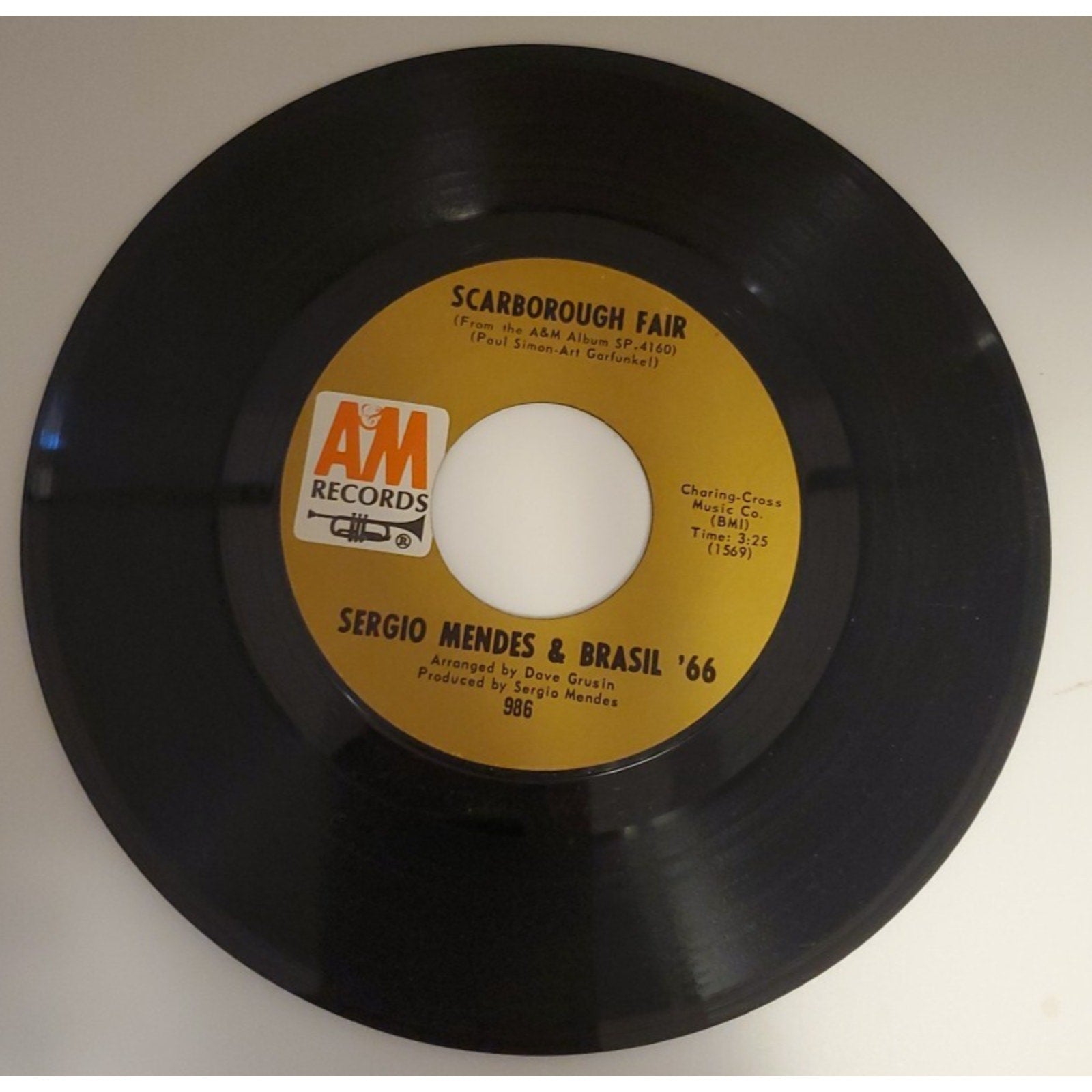 Sergio Mendes & Brasil 66 - Scarborough Fair / Canto Triste (Record)