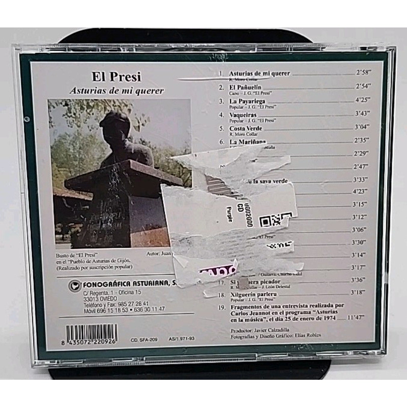 El Presi Asturias De Mi Querer (CD)