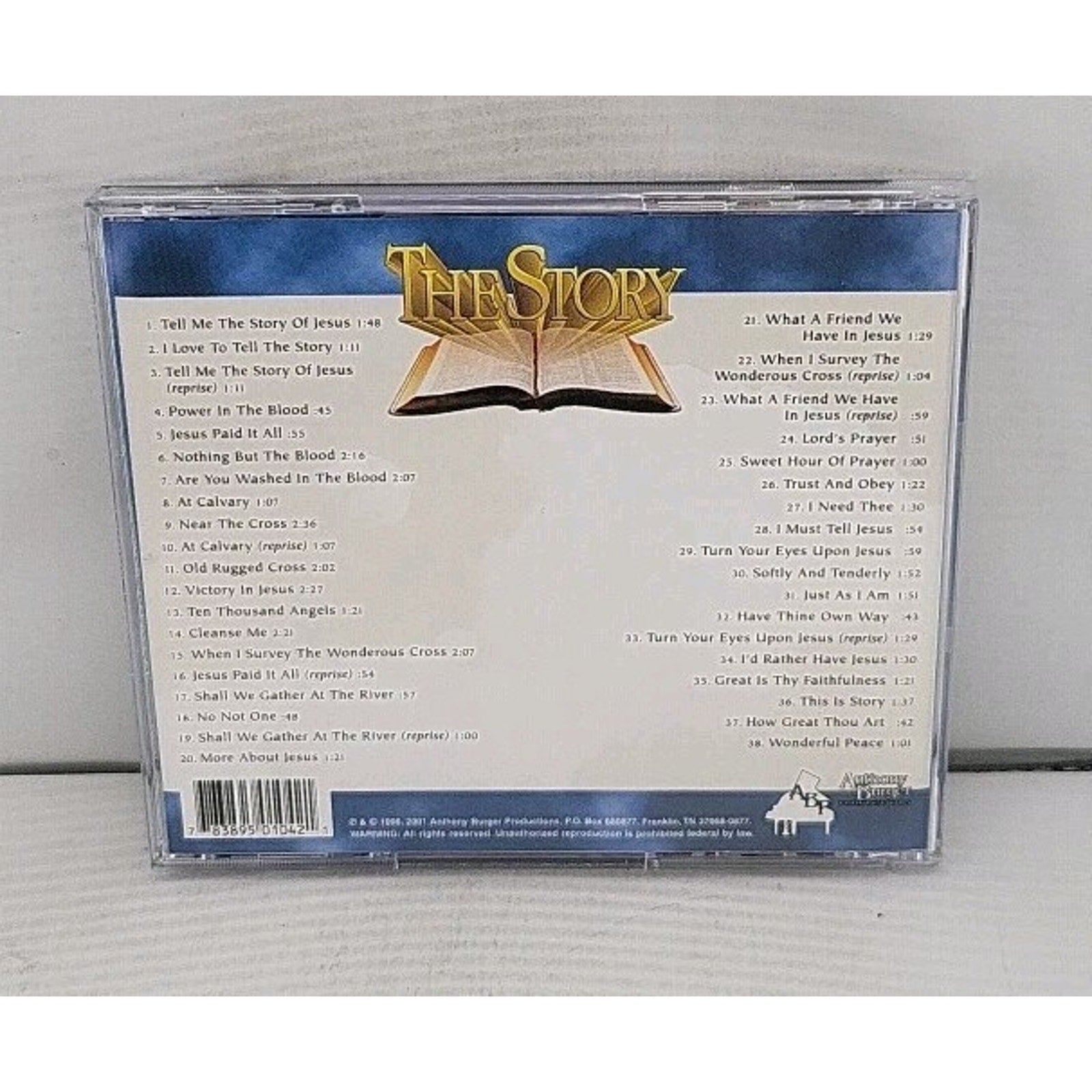 Anthony Burger - The Story CD