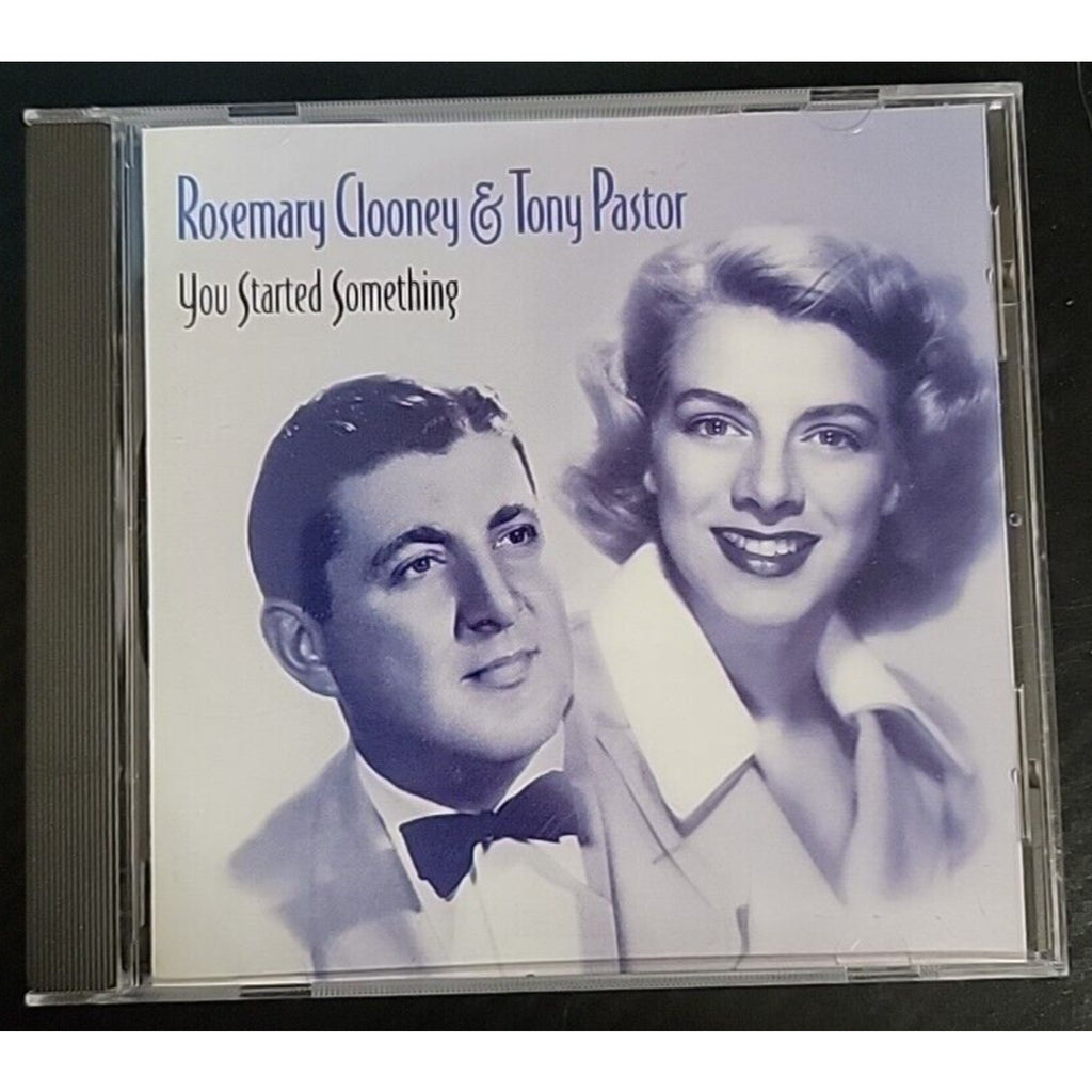 Rosemary Clooney & Tony Pastor- You Started Something (CD, 1995, Sony)