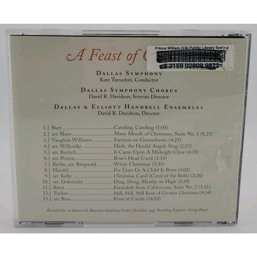 A Feast of Carols by The Dallas Symphony Orchestra & Chorus (CD)