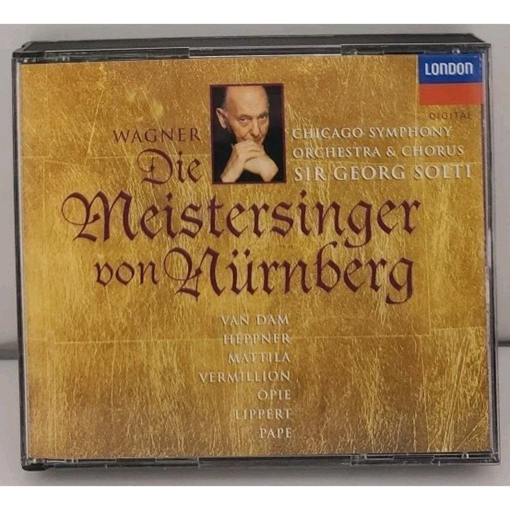 CD 1&3 ONLY Wagner Die Meistersinger Von Nurnberg - Sir Georg Solti