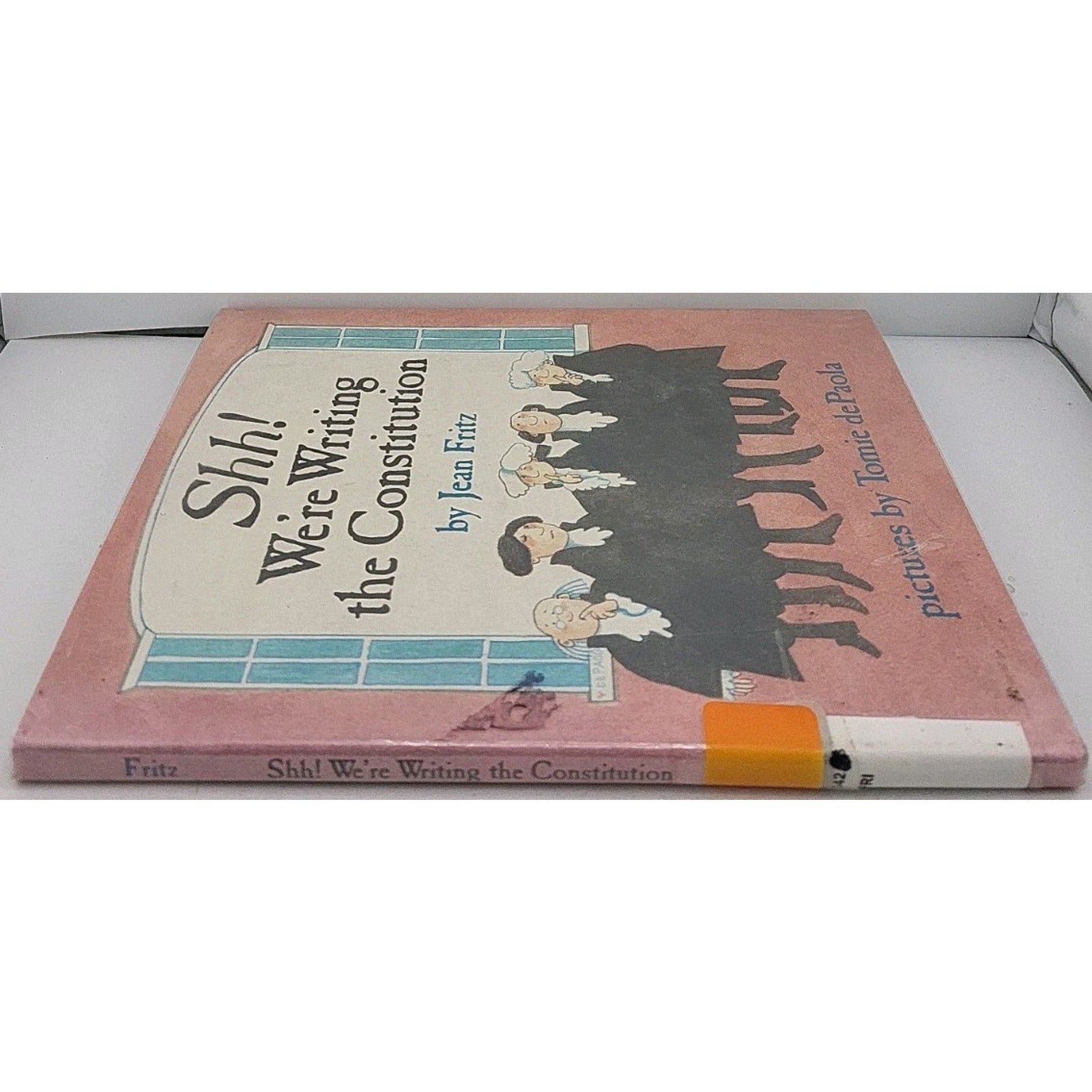 Shh! We're Writing the Constitution by Jean Fritz (1987, Hardcover)