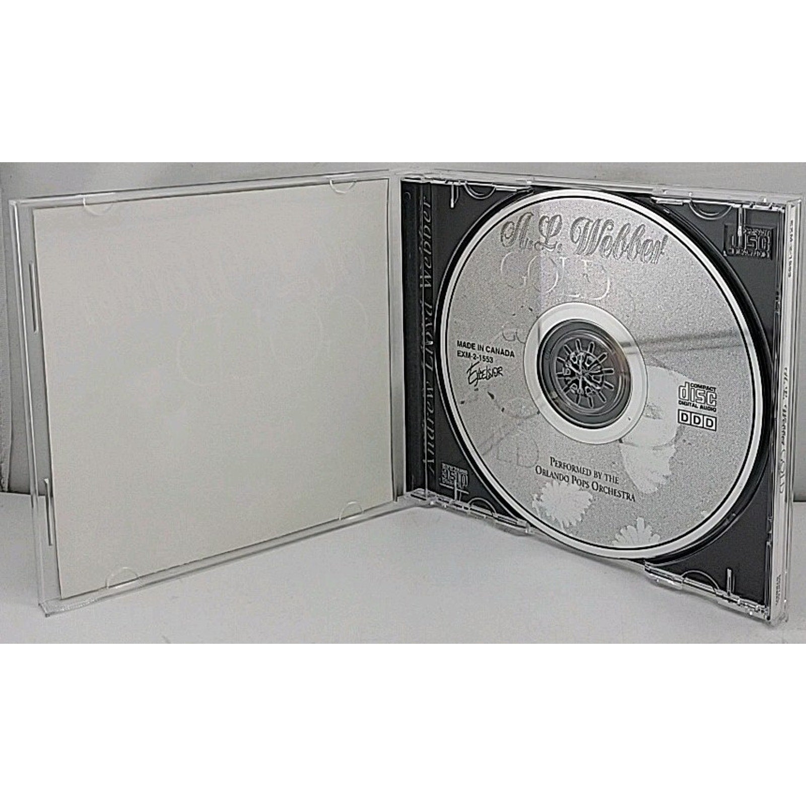 Andrew Lloyd Webber - Gold (1996) Music CD Orlando Pops Orchestra