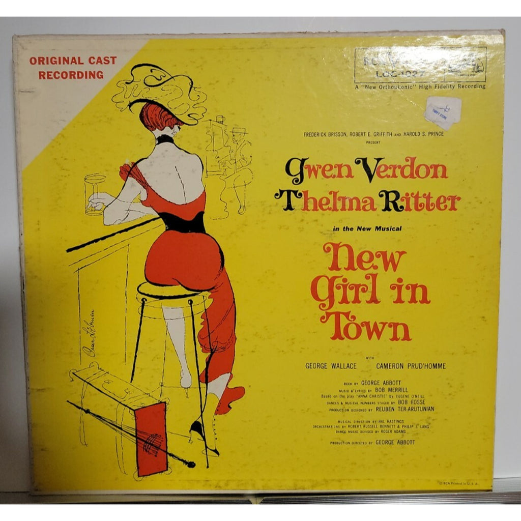 Gwen Verdon, Thelma Ritter – New Girl In Town (Vinyl)