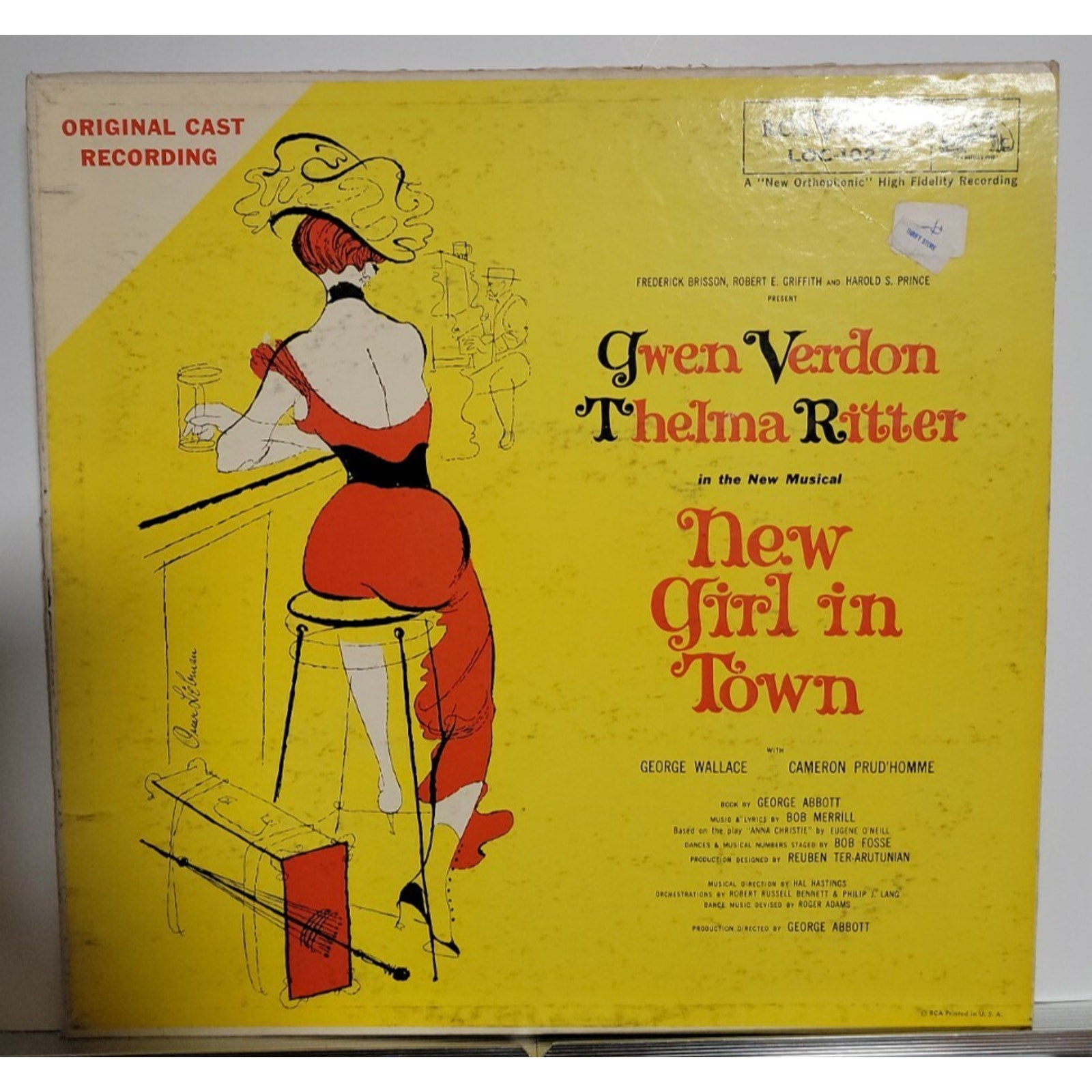 Gwen Verdon, Thelma Ritter – New Girl In Town (Vinyl)