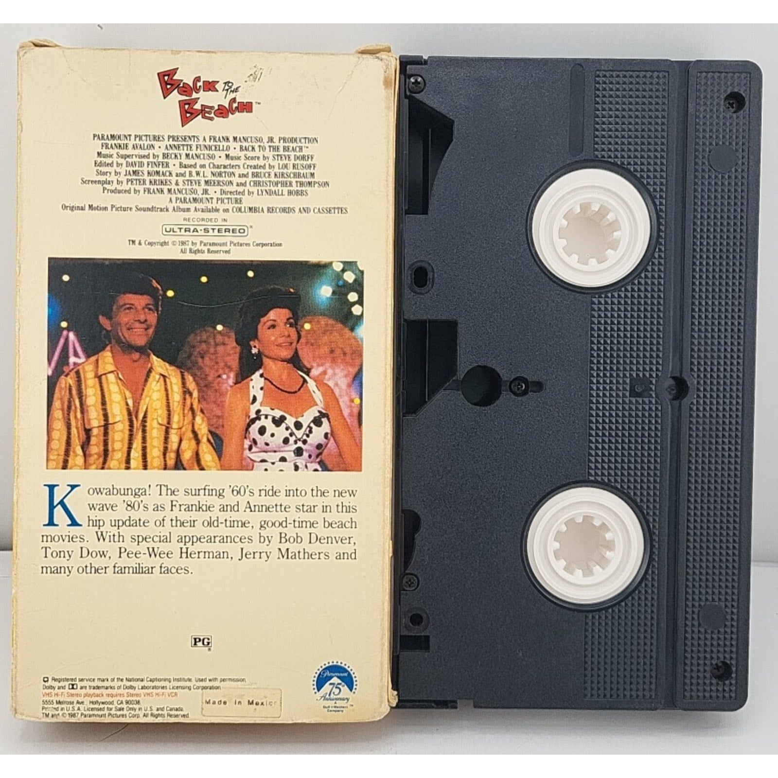 Back to the Beach (VHS, 1991)