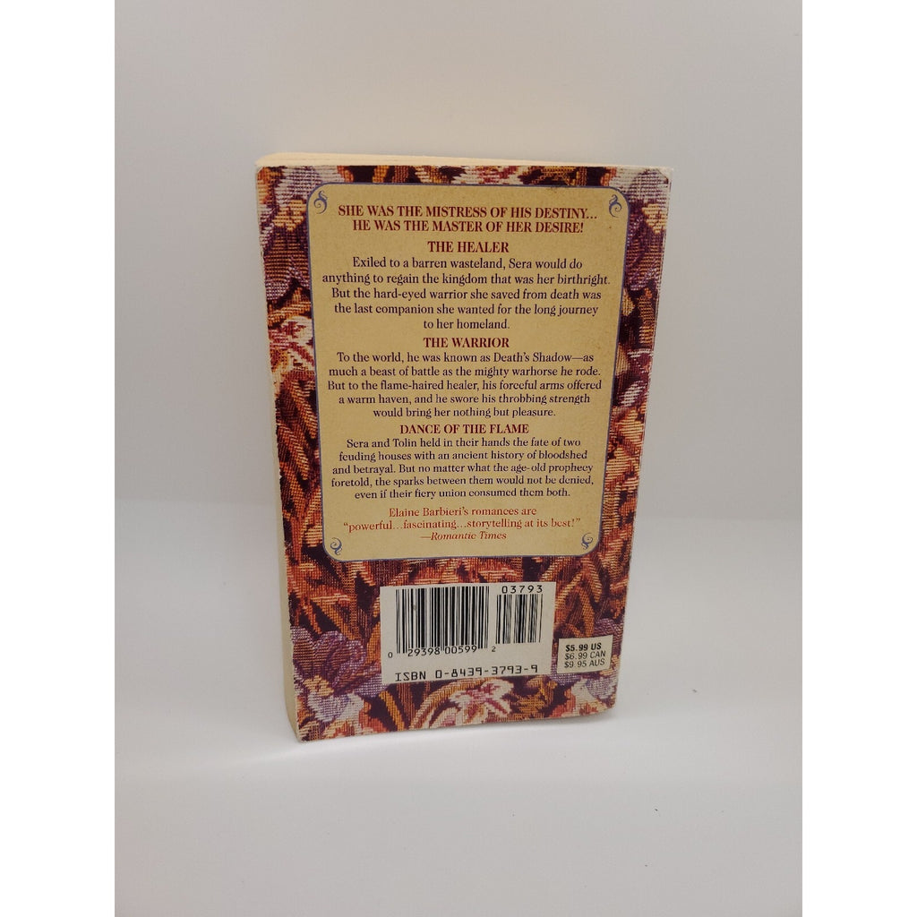 The Dance of the Flame by Elaine Barbieri (1995, Mass Market)