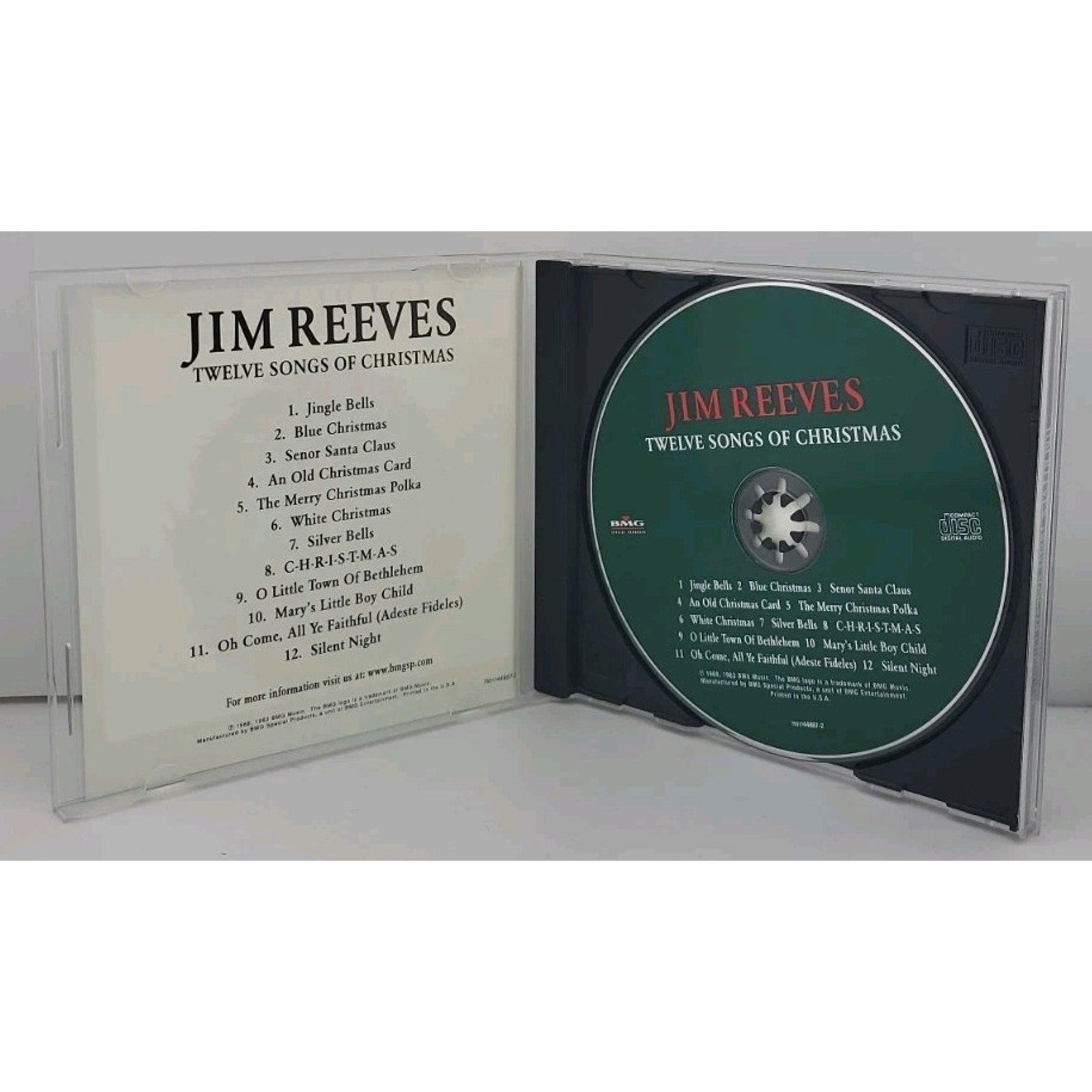 Twelve Songs of Christmas by Reeves, Jim (CD, 2000)