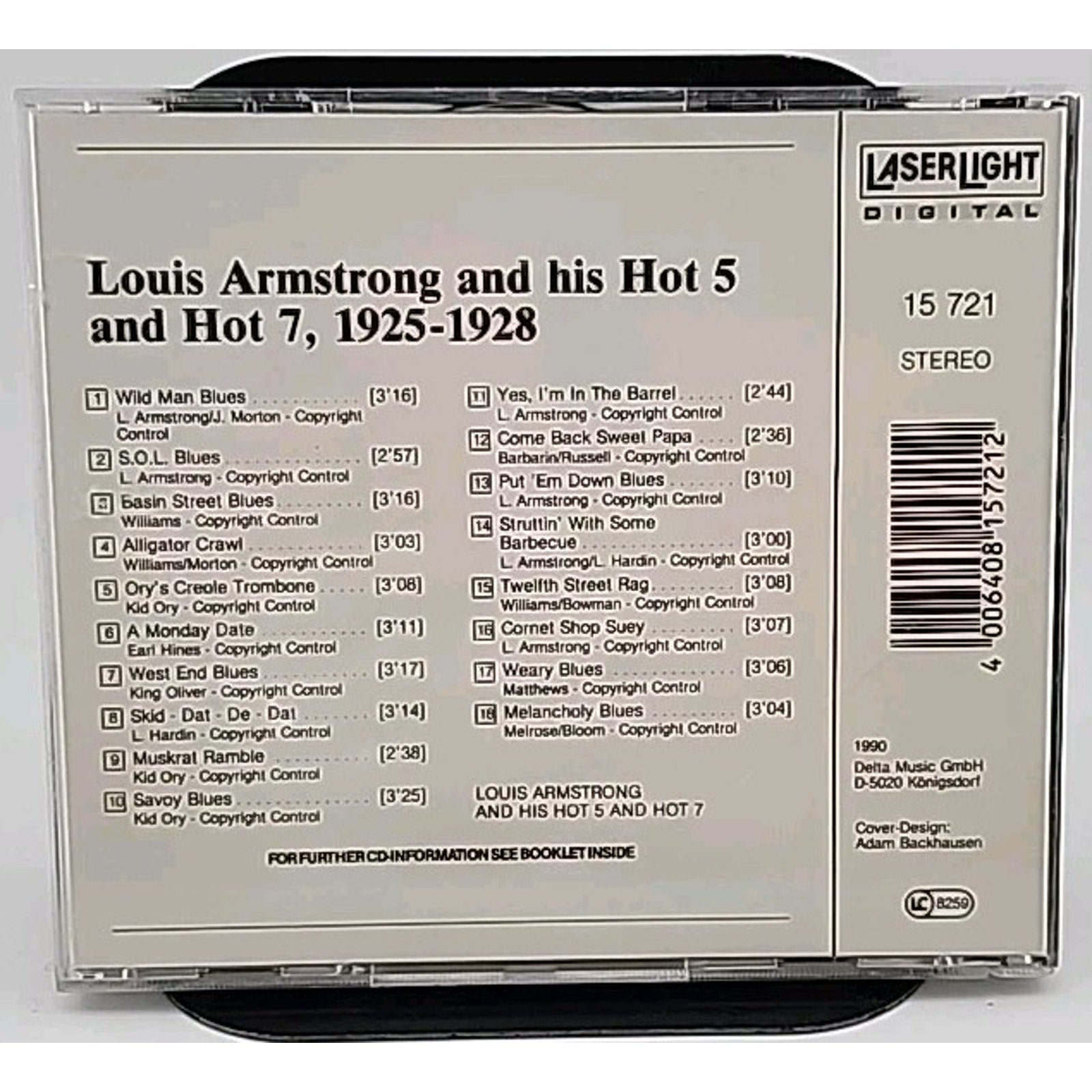 Louis Armstrong And His Hot Five & Hot Seven 1925-28 CD