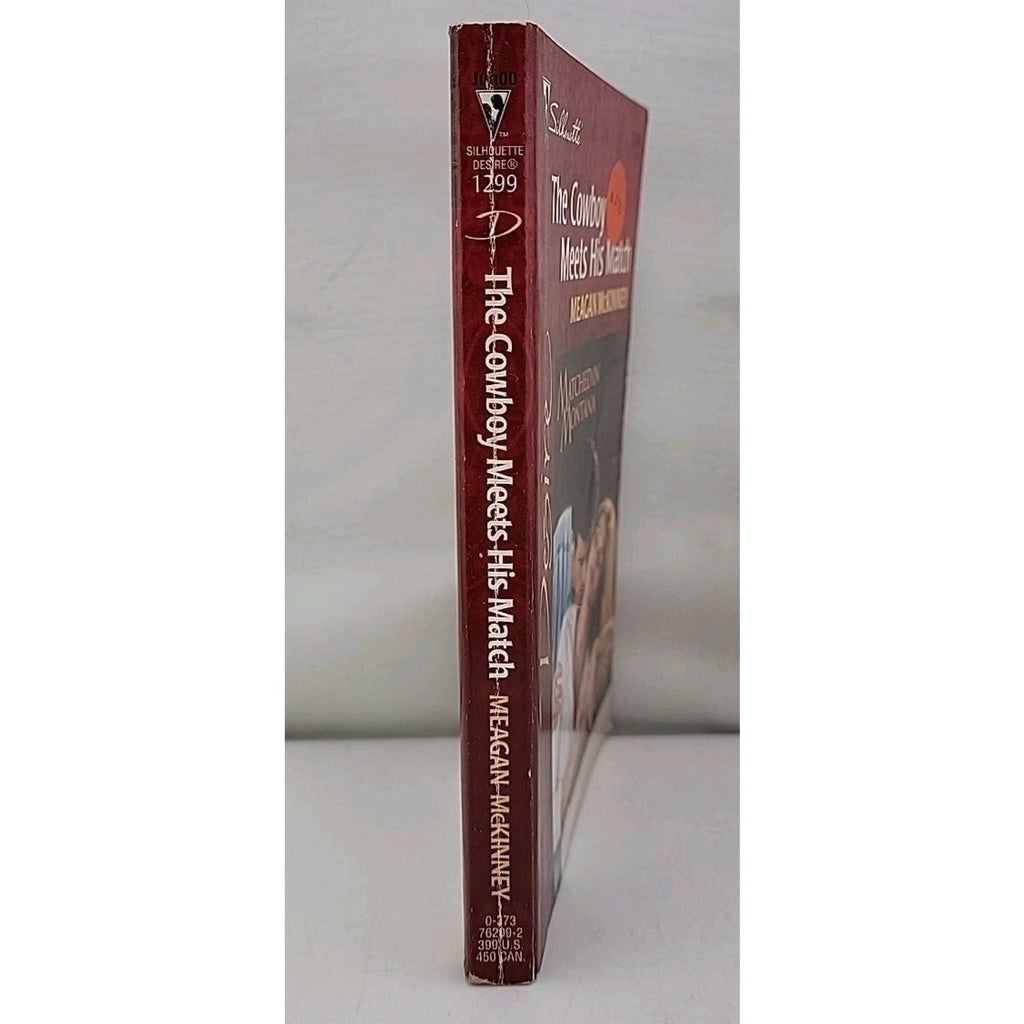 Cowboy Meets His Match by Meagan McKinney (2000, Mass Market)