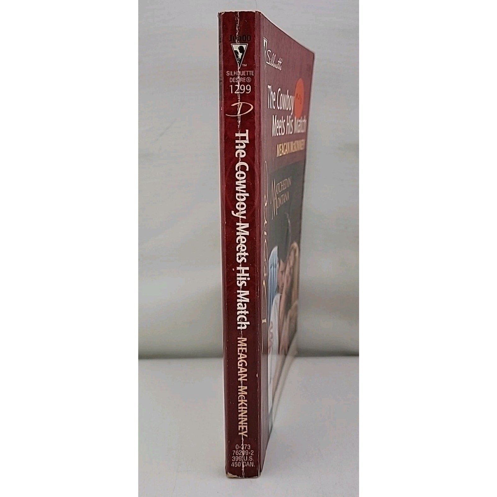 Cowboy Meets His Match by Meagan McKinney (2000, Mass Market)