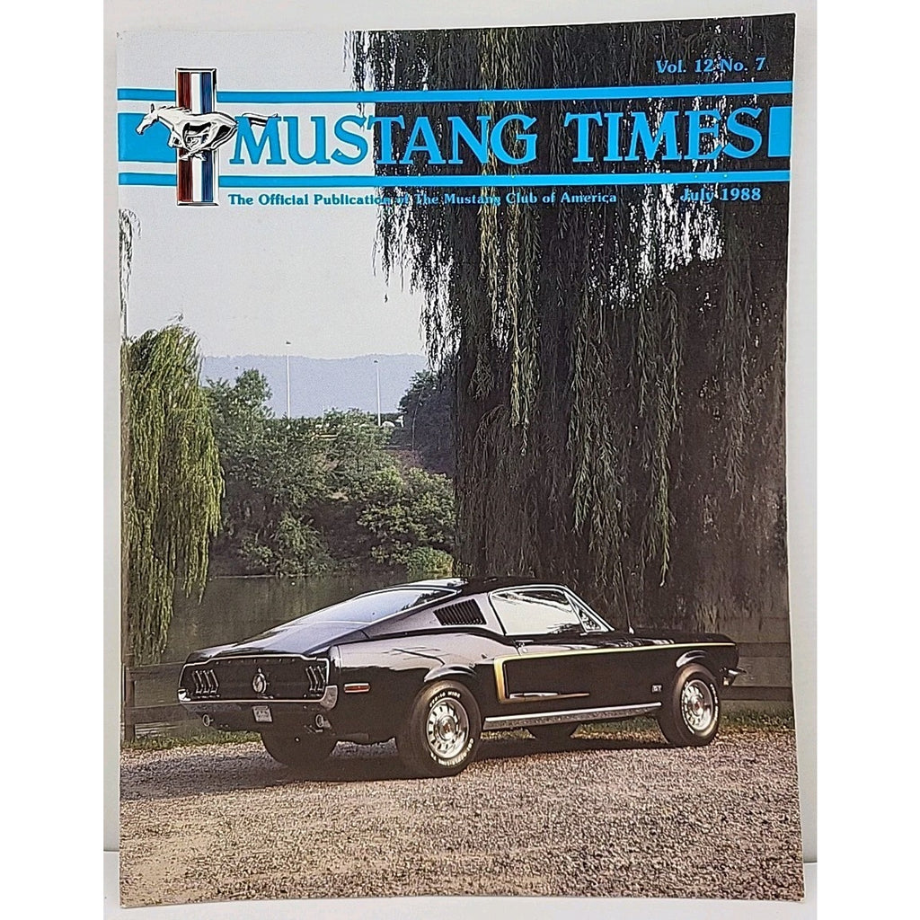 Mustang Times Magazine July 1988 Vol. 12 No. 7